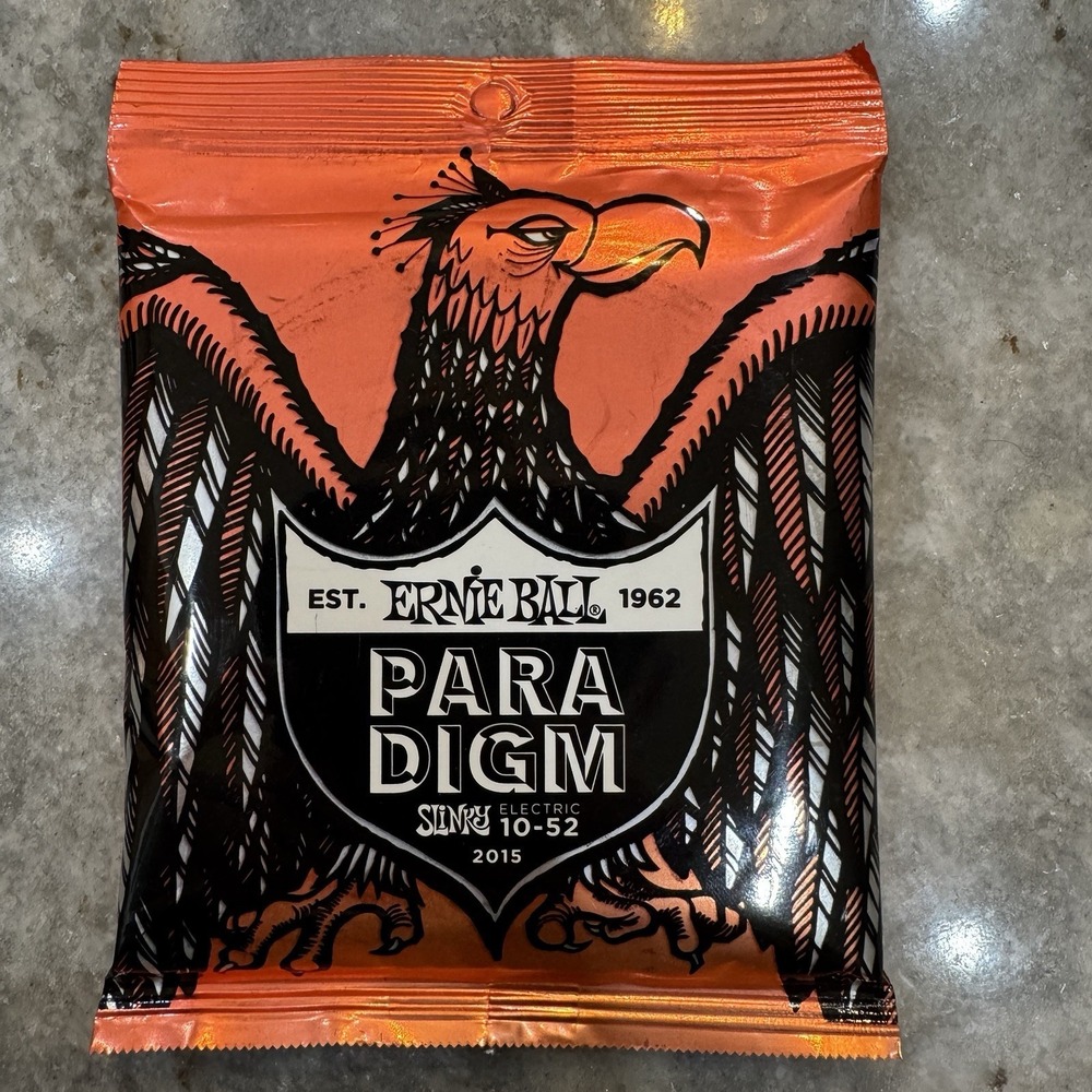 NEW Ernie Ball Paradigm 2015 Slinky Electric Guitar Strings 10-52